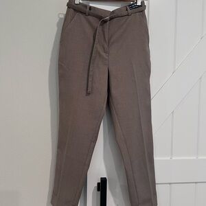 BNWT A&F Tailored Straight Leg Pant with Belt